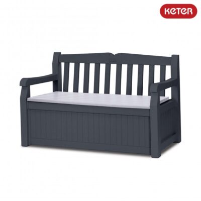 EDEN GARDEN BENCH suolelis 265L - Grafito/pilka