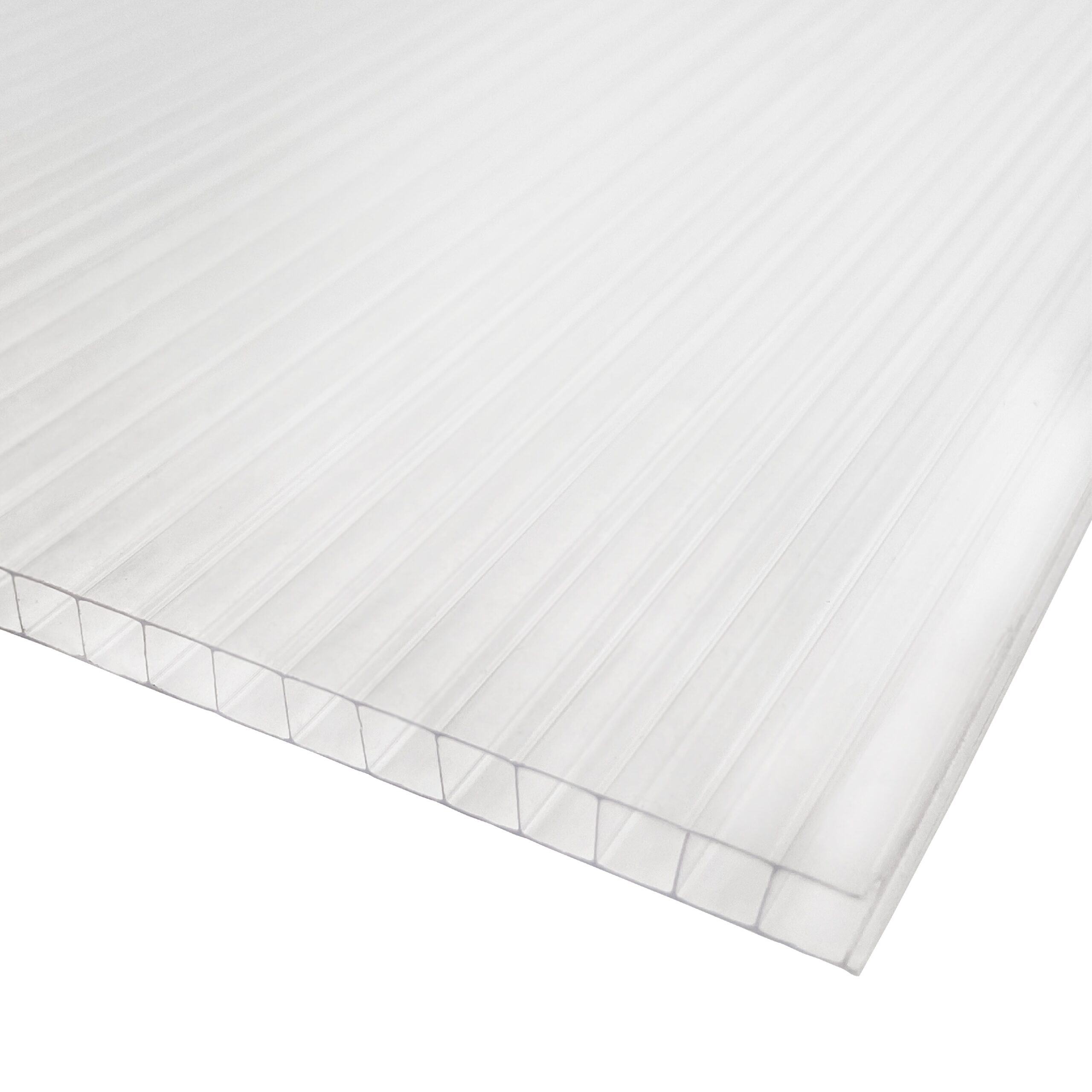 Kanalinis polikarbonatas 6 mm skaidrus (pagamintas ES) - 1 m Kanalinis polikarbonatas 6 mm skaidrus (pagamintas ES) - 1 m