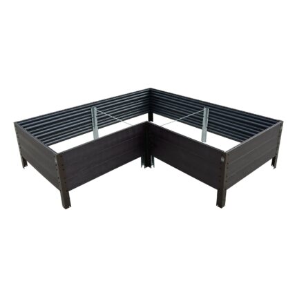 GPPS modulinė pakelta lysvė KLASIKA Woodlook (L-formos) - Ąžuolo imitacijos (ruda)