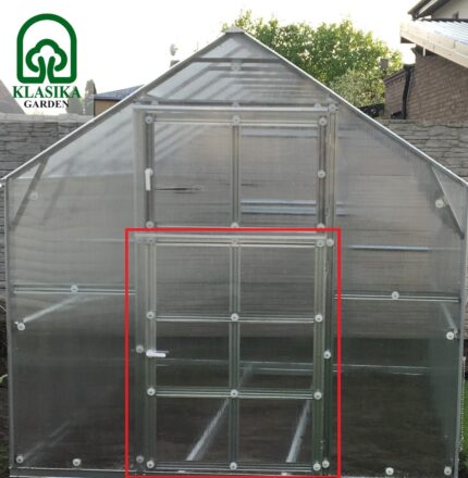 Papildomos durys gale šiltnamiui KLASIKA Bernard - Be dangos