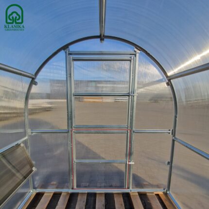 Papildomos durys gale šiltnamiui KLASIKA SLIM - Be dangos