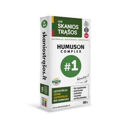 Birus sapropelio bio humusas | ekologiškos organinės trąšos 50L