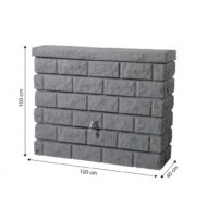 Dekoratyvinis rezervuaras/vandens talpa Rocky 400L - Image 6