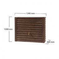 Dekoratyvinis rezervuaras/vandens talpa Woody 350L - Image 2