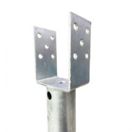 Įsukamas polius pamatams, U formos 100 cm - Image 2