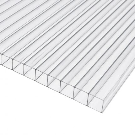 Kanalinis polikarbonatas 10 mm skaidrus (pagamintas ES)