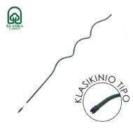 Kuoliukai augalams, spiraliniai, klasikinio tipo, metaliniai, žali 120cm, 150cm, 180cm