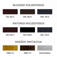 Metalinės tvoralentės HANBUD „Astra“ - Image 2