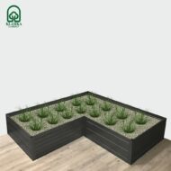 Modulinė pakelta lysvė KLASIKA GARDEN L-forma - Image 6