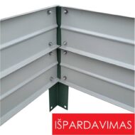 Modulinė pakelta lysvė KLASIKA GARDEN "Laiptai", CHAKI spalvos (su defektais) - Image 2