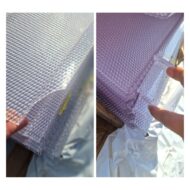 MK PC DIAMONDS TILE EFFECT - čerpės imitacijos polikarbonato danga (su defektais)