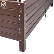 NAUJIENA! Pakelta lysvė KLASIKA GARDEN, dažyta pagal RAL8017 - Image 4