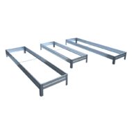 Pakeltų lysvių komplektas KLASIKA GARDEN 2,35 - 2,5m pločio šiltnamiui - Image 2