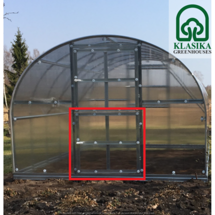 Papildomos durys gale Arkiniam šiltnamiui KLASIKA