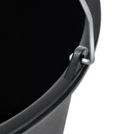 Plastikinis kibiras, juodas - Image 6