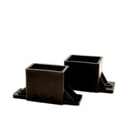 Plastikinis laikiklis tvoralenčių skersiniui