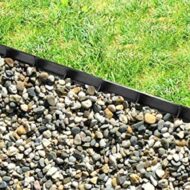 Plastikinis vejos bortas, juodas 4,5 x 100 cm - Image 11