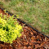 Plastikinis vejos bortas, juodas 4,5 x 100 cm - Image 10