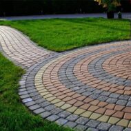 Plastikinis vejos bortas, juodas 8 x 100 cm - Image 6