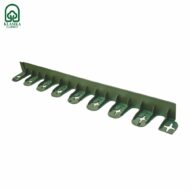 Plastikinis vejos bortas, žalias 80 cm