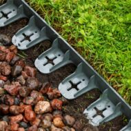 Plastikinis vejos bortas, žalias 80 cm - Image 3