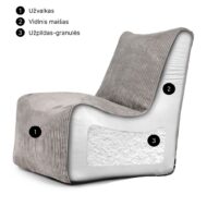 Sėdmaišis su atlošu XXL - Image 2