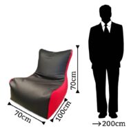 Sėdmaišis su atlošu XXL - Image 3