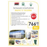 Šiltnamis Baltic LT 18 EXTRA - Image 3