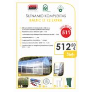 Šiltnamis Baltic LT 12 EXTRA - Image 2