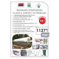 Šiltnamis KLASIKA Arkinis 18 PREMIUM - Image 3