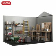 Sodo įrankių namelis - lauko sandėliukas OAKLAND 1175 SD - Image 2