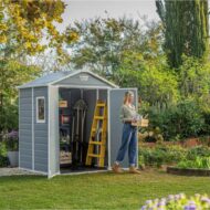 Sodo įrankių namelis - lauko sandėliukas MANOR 6x8 DD - Image 3