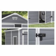 Sodo įrankių namelis - lauko sandėliukas MANOR 6x8 DD - Image 6