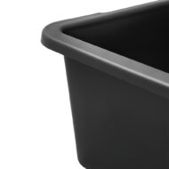 Statybinė vonelė, juoda (stačiakampė) - Image 6
