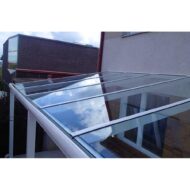 Terasos stoginė su 10 mm grūdinto stiklo stogo danga - Image 4