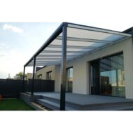 Terasos stoginė su polikarbonato danga - Image 5