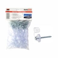 Tvirtinimo varžtai į medį, 4,5 x 45mm su sandarinamąja poveržle ir kepurėle, po 100 vnt - Image 4