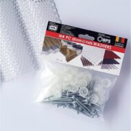 Tvirtinimo varžtai į medį su tarpine M5 x 50 mm MK PC DIAMONDS (3 spalvos) - Image 5