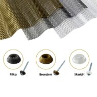 Tvirtinimo varžtai į medį su tarpine M5 x 50 mm MK PC DIAMONDS (3 spalvos) - Image 6