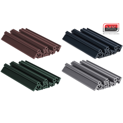 Tvoros juostos klipsai BAUSWERN PREMIUM 190 mm (10vnt)