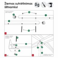 Universalus žiemos sutvirtinimas šiltnamiui - Image 3
